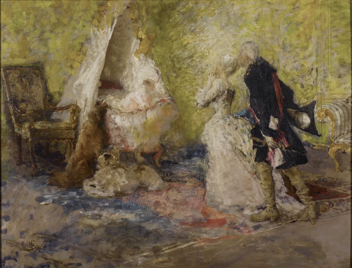 La culla del primogenito - Galleria d’Arte Moderna, Milano